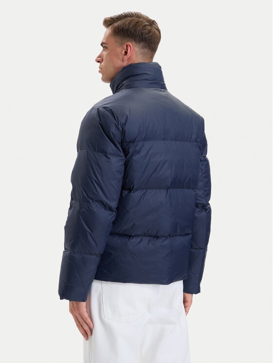 Calvin Klein Calvin Klein Vatovaná bunda LV04LH503G Tmavomodrá Regular Fit