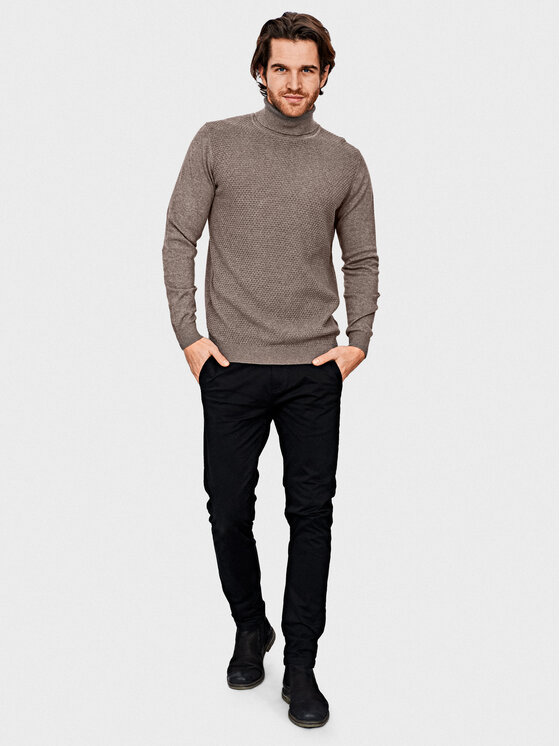 Evenemen Evenemen Sweter 1170014 Beżowy Slim Fit