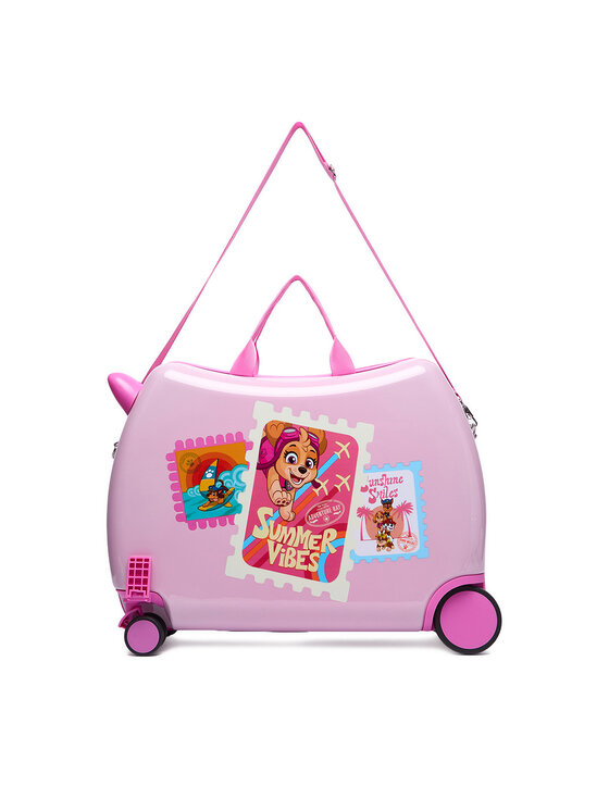 Paw Patrol Paw Patrol Detský kufor CEO-ACCCS-AW26-236PAW-S Ružová