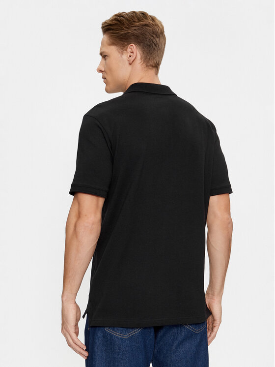 Gap Gap Polo majica 586306-03 Črna Regular Fit
