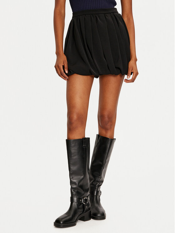Please Minigonna G0MJCSI000 Nero Regular Fit, taglia : M
