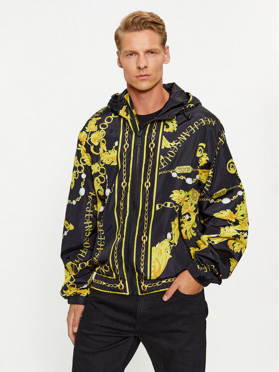 Versace Jeans Couture Versace Jeans Couture Μπουφάν μεταβατικό 75GASD05 Μαύρο Regular Fit