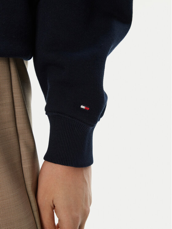Tommy Hilfiger Tommy Hilfiger Sweatshirt Modern Script WW0WW43844 Dunkelblau Regular Fit