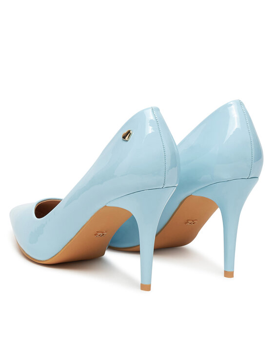 DeeZee DeeZee Pantofi cu toc subțire EZ-23-1 Albastru celest