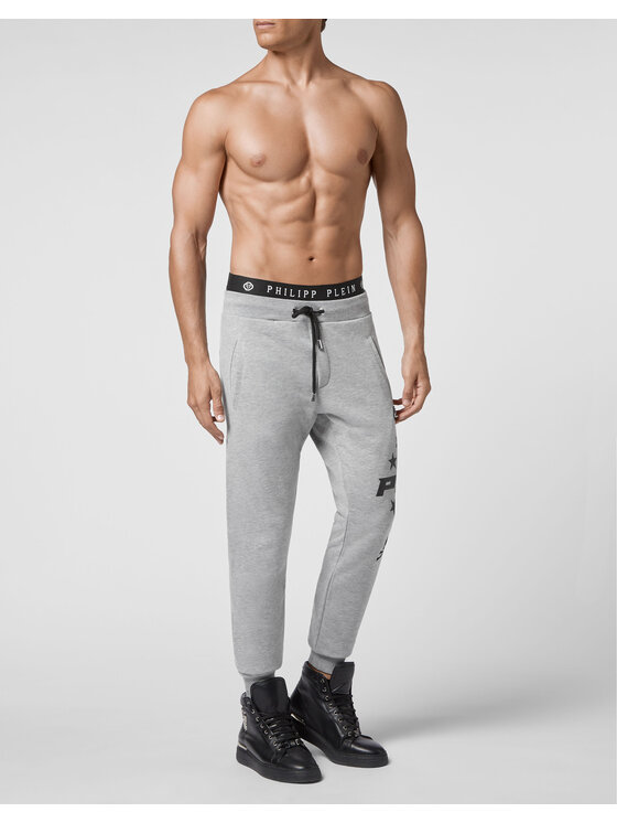 PHILIPP PLEIN PHILIPP PLEIN Joggers 3901 Grigio Jogger Fit