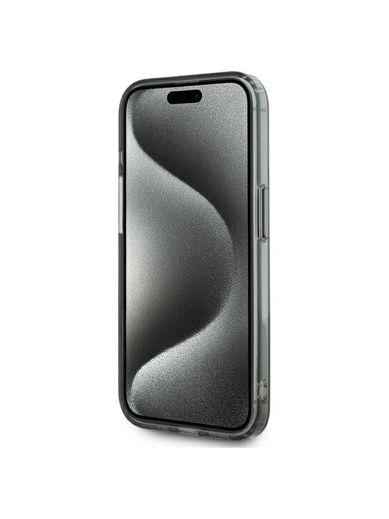 Etui na telefon KARL LAGERFELD, Czarne, Apple iPhone 15 Pro