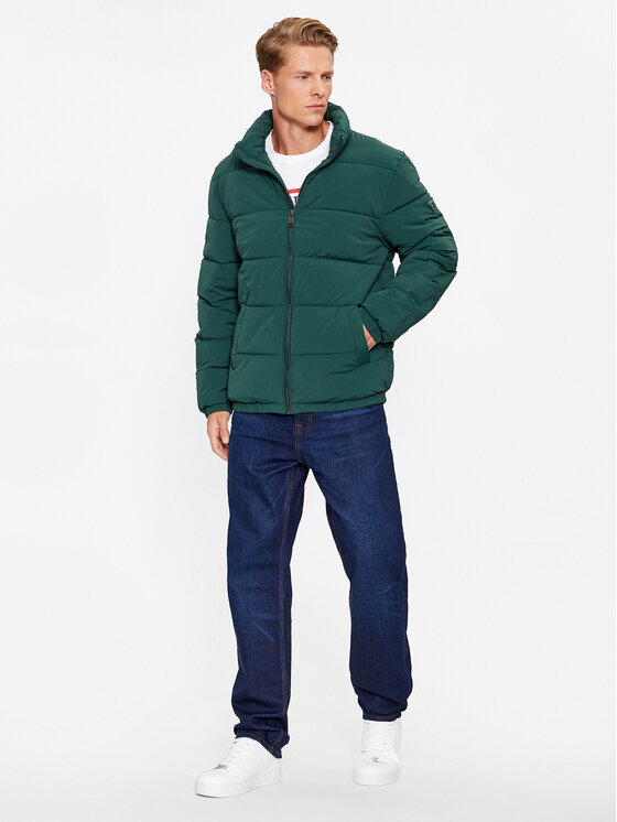 Guess Guess Daunenjacke M3BL18 WFOU2 Grün Regular Fit