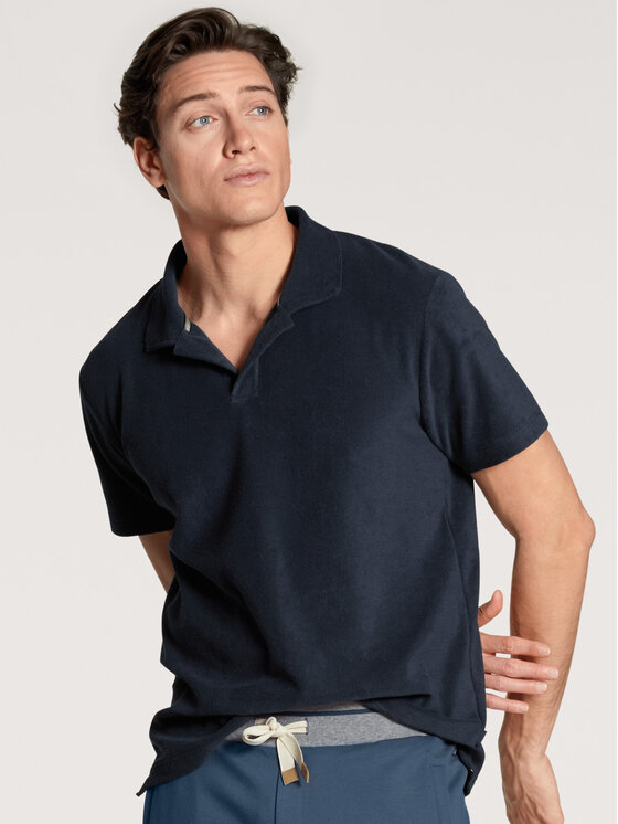 Calida Calida Tričko 14469 Tmavomodrá Regular Fit