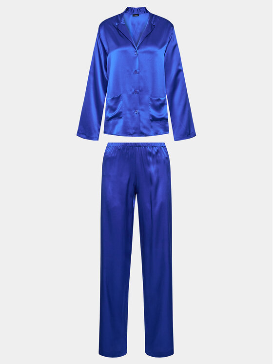 La Perla Pižama N020288 Mornarsko modra Regular Fit