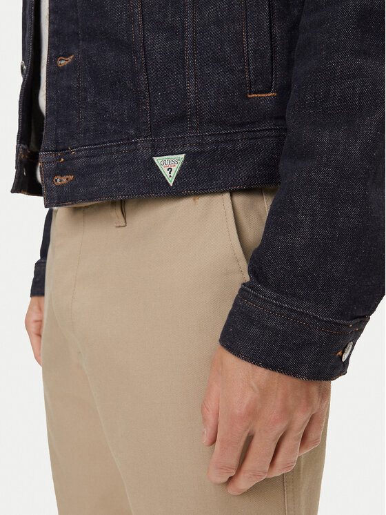 Guess Guess Prechodná bunda 177333 Modrá Classic Fit