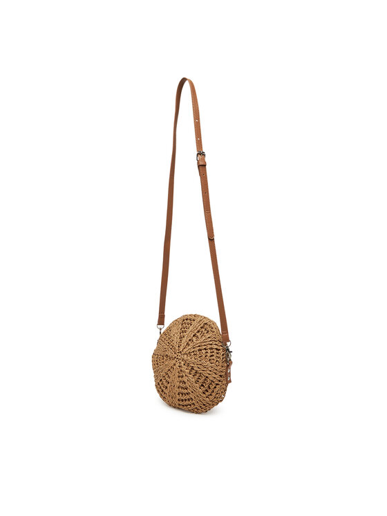 Pieces Pieces Handtasche Pclona Round 17155913 Braun