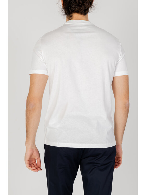 Armani Exchange Armani Exchange T-shirt 3DZTJC ZJBYZ Bianco Shirt Fit