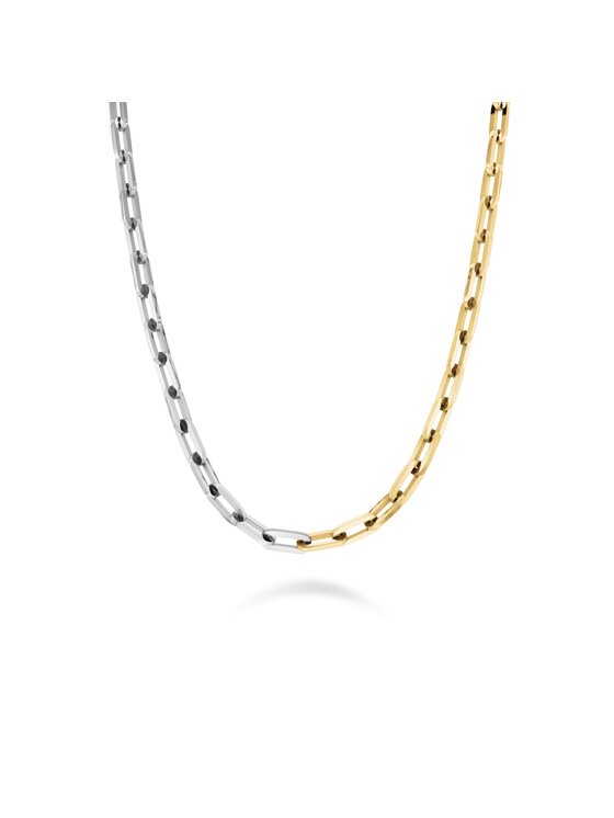 Rosefield Rosefield Naszyjnik Duotone Chain Necklace Kolorowy