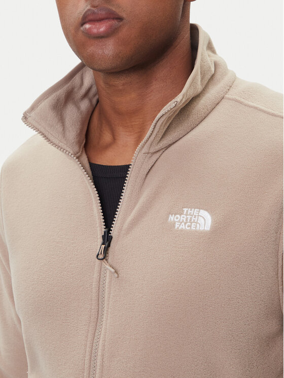 The North Face The North Face Fleecová mikina Glacier NF0A8D0R Béžová Regular Fit