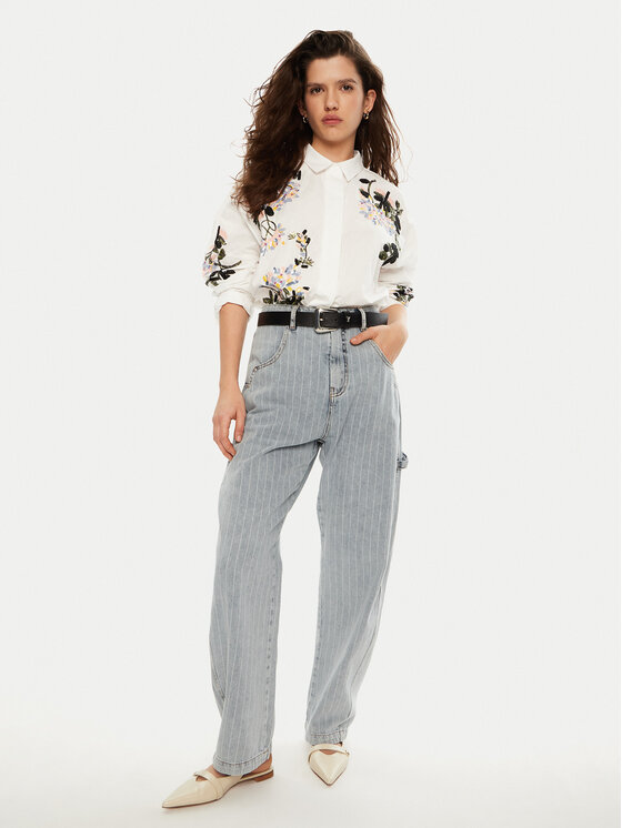 Munthe Munthe Koszula Singus 244100224422 Biały Regular Fit