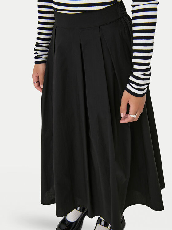 ONLY ONLY Trapez suknja Maila 15369555 Crna Regular Fit