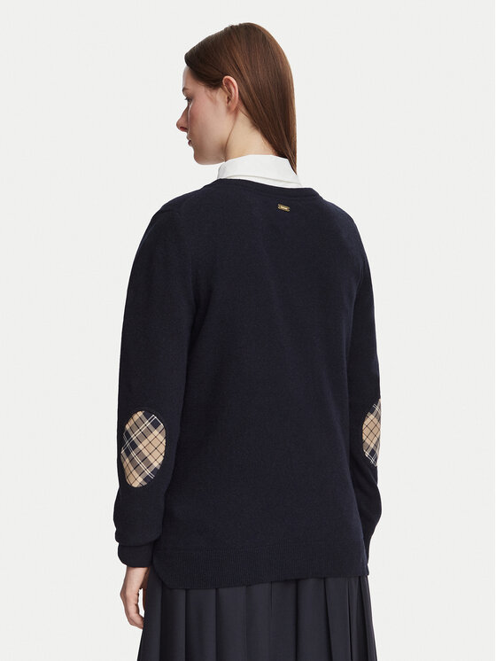 Barbour Barbour Pullover Pendle LKN1075NY91 Dunkelblau Regular Fit