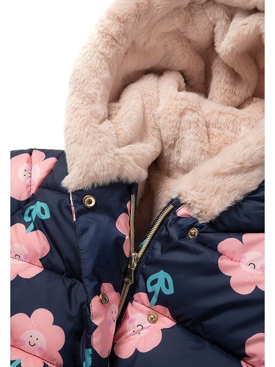 minoti minoti Kurtka zimowa 32COAT101 Granatowy Regular Fit