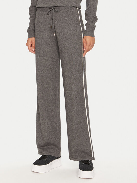 Liu Jo Sport Liu Jo Sport Pantaloni din material TF4315 MS63L Gri Regular Fit