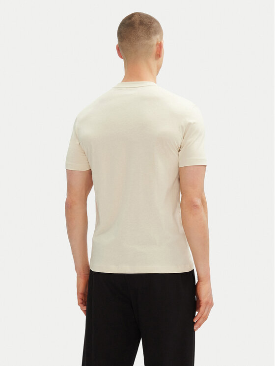 EA7 Emporio Armani EA7 Emporio Armani Majica 7M000224 AF10375 U1079 Écru Regular Fit