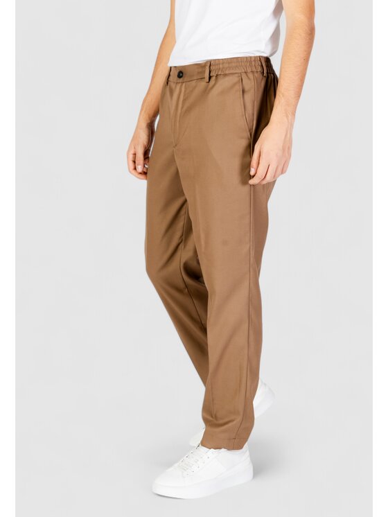 HAMAKI-HO HAMAKI-HO Pantaloni chino PSI1733H Beige Regular Fit