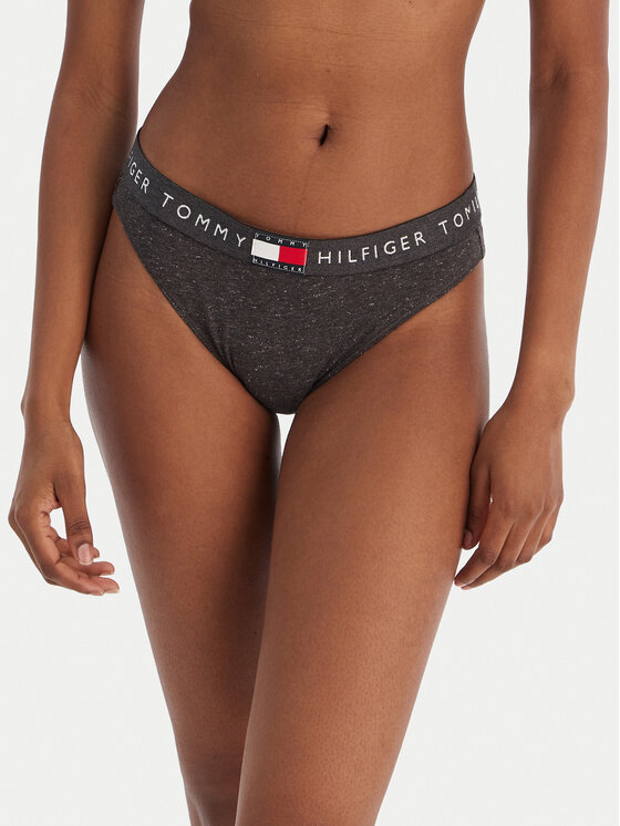 Tommy Hilfiger Tommy Hilfiger Klasické nohavičky UW0UW06225 Sivá