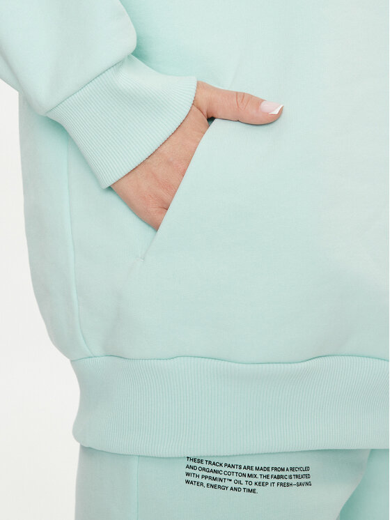 Pangaia Pangaia Felpa Archive 365 Heavyweight Blu Loose Fit