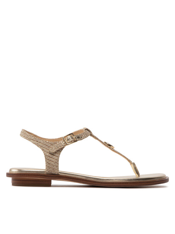 MICHAEL Michael Kors Sandalen Mallory Thong 40S2MAFA1D Goldfarben  