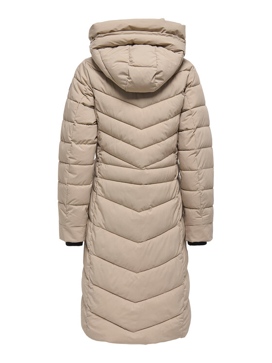 ONLY ONLY Talvemantel Juliet 15353149 Beež Regular Fit