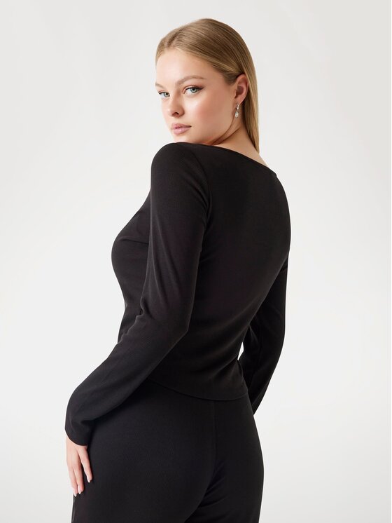 Guess Guess Top 175837 Černá Classic Fit