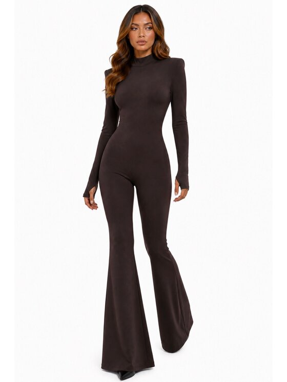 Agatha Studio Agatha Studio Kombinezon A26SS-AB-K11 Brązowy Slim Fit