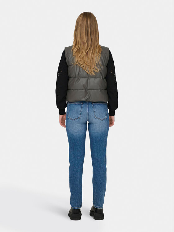 ONLY ONLY Sportovní vesta Anja 15316064 Šedá Regular Fit