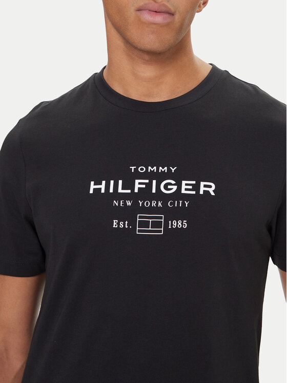 Tommy Hilfiger Tommy Hilfiger Футболка Ess Seasonal MW0MW39995 Зелений Regular Fit