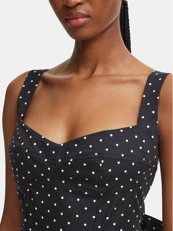 Bardot Bardot Koktejlové šaty Coletta 60470DB Černá A-Line Fit