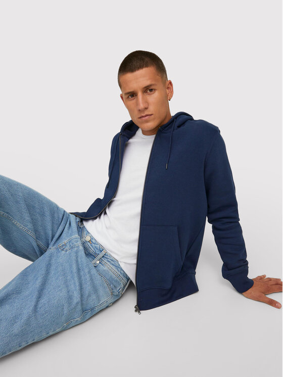 Jack&Jones Jack&Jones Pulóver Star 12210830 Sötétkék Regular Fit
