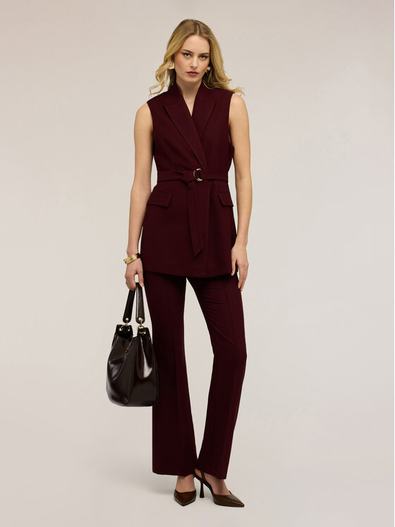 Motivi Motivi Giacca da abito L000Q000058N036 Bordeaux Regular Fit