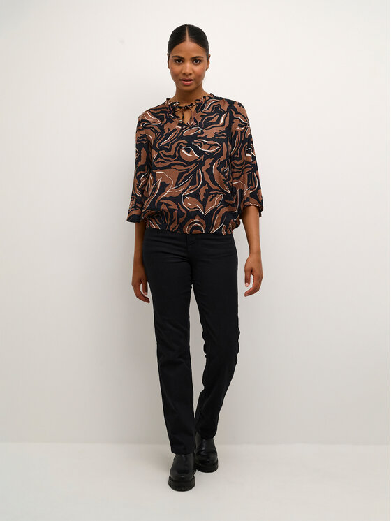 Kaffe Kaffe Bluse Dorita 10507592 Bunt Regular Fit