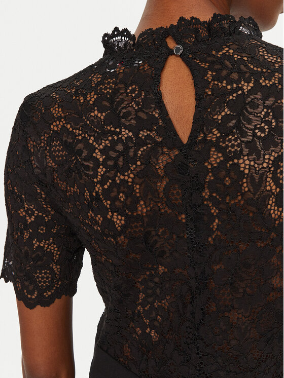 Morgan Morgan Abito da cocktail 242-RUNN Nero Slim Fit