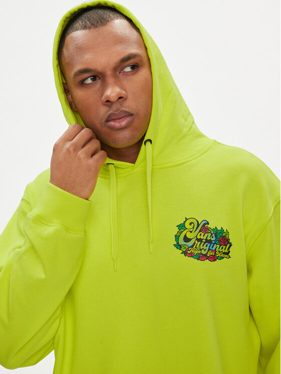 Vans Vans Суитшърт Pray For Waves Loose Po VN000JKS Жълт Regular Fit