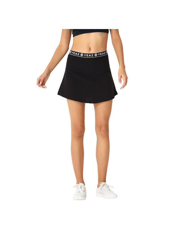 Yeaz Yeaz Spódnica do biegania MYTH Czarny Regular Fit