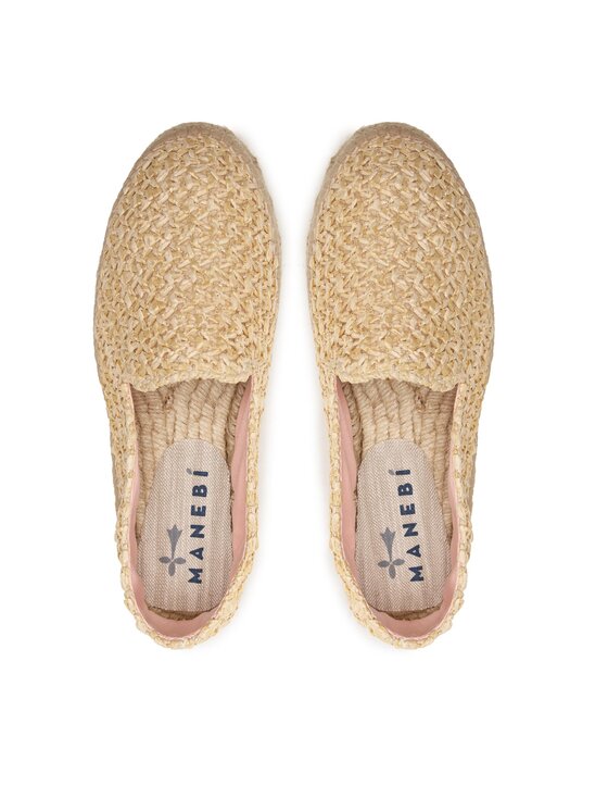 Manebi Manebi Espadrilles Double Sole Espadrilles V 2.7 D0 Beige