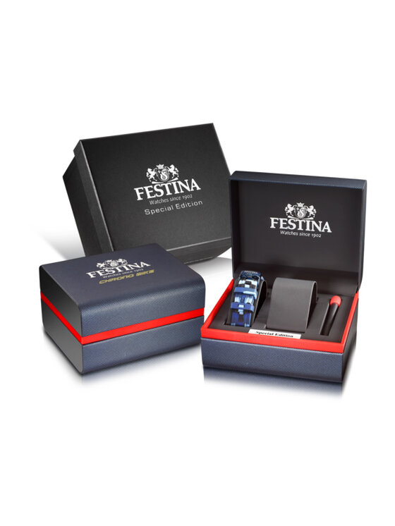 Festina Festina Zegarek F20643-1 Niebieski