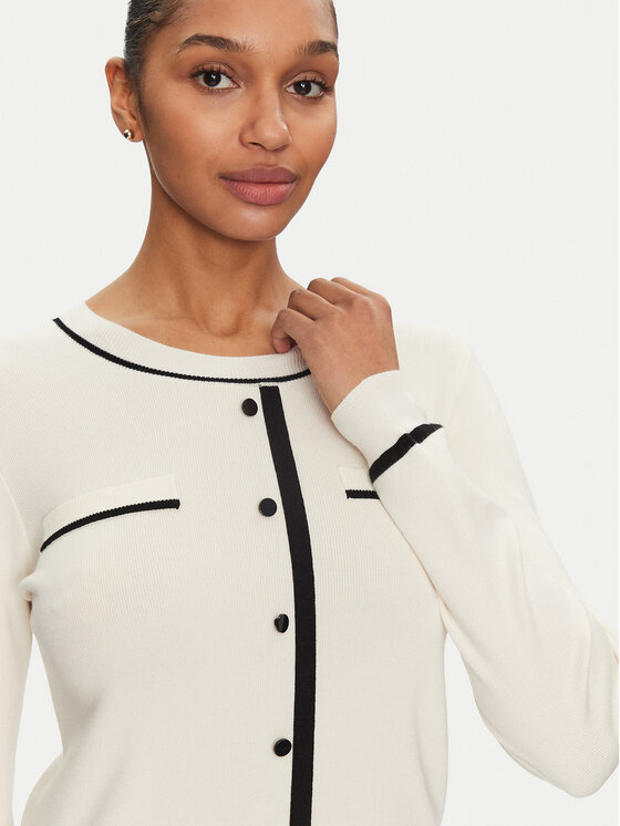 Morgan Morgan Pullover 251-MJUANI Écru Regular Fit