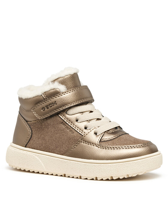 Geox Geox Sneakersy J Theleven B Ab J56HTA 077BC C9006 S Zlatá