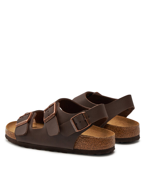 Birkenstock Birkenstock Sandały Milano 034703 Brązowy