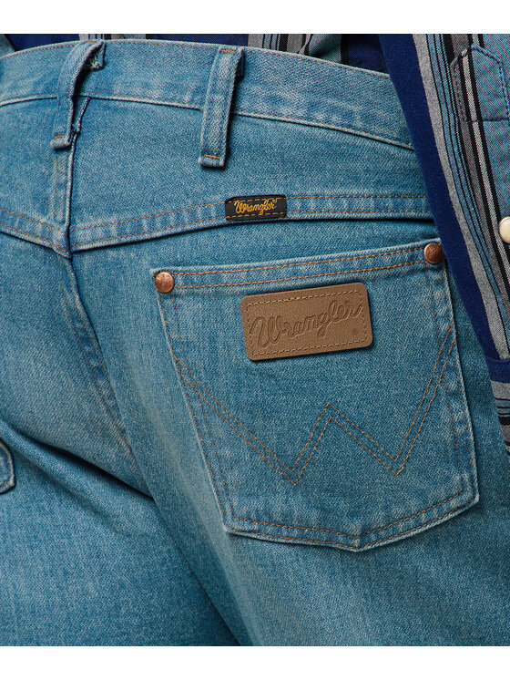 Wrangler Wrangler Jeans 112371512 Blu Straight Leg