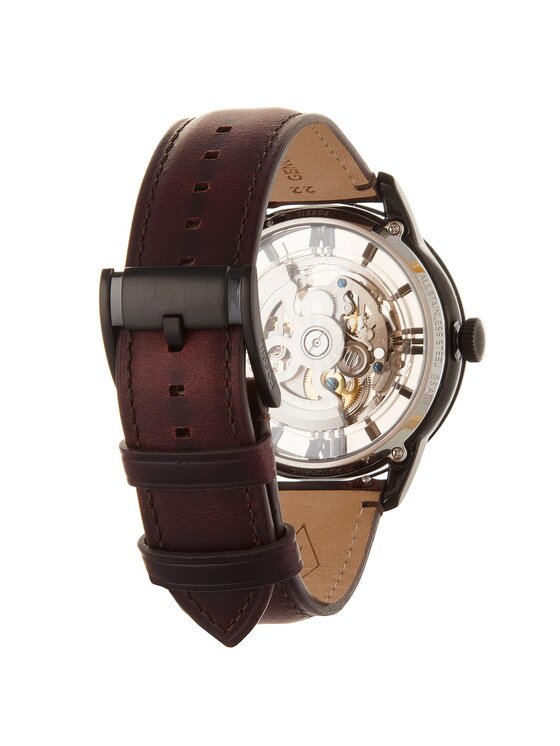 Fossil Fossil Zegarek Townsman ME3098 Brązowy