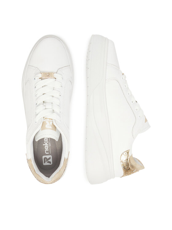 Rieker Revolution Lifestyle Rieker Revolution Lifestyle Sneakersy W2303-80 Biela