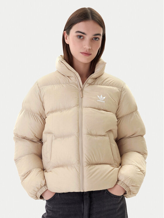 adidas adidas Зимно яке adicolor JX2947 Бежов Regular Fit