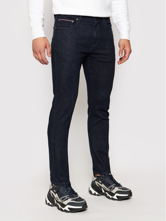 Tommy Hilfiger Džinsi Bleecker MW0MW15600 Tumši zils Slim Fit